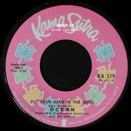 Ocean - Put Your Hand In The Hand / Tear Down The Fences side A