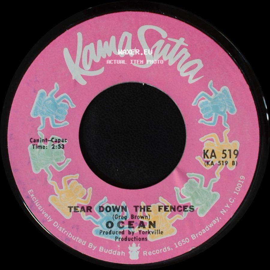 Ocean - Put Your Hand In The Hand / Tear Down The Fences side B