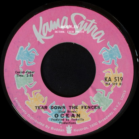 Ocean - Put Your Hand In The Hand / Tear Down The Fences side B