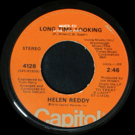 Helen Reddy - Ain't No Way To Treat A Lady / Long Time Looking side B