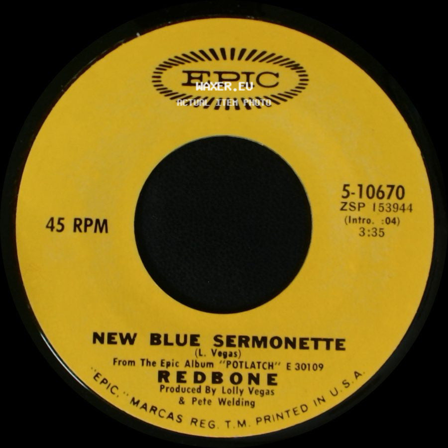 Redbone - New Blue Sermonette / Maggie side A