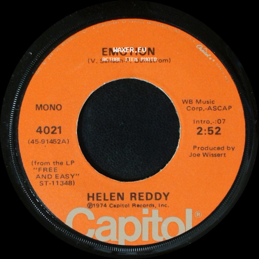 Helen Reddy - I've Been Wanting You So Long / Emotion side B