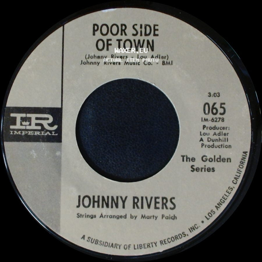 Johnny Rivers - Poor Side Of Town / Muddy Water side A