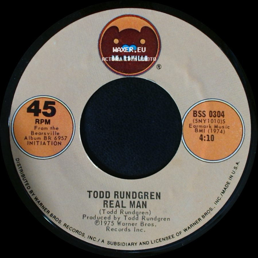 Todd Rundgren - Prana (From Cosmic Fire) / Real Man side B