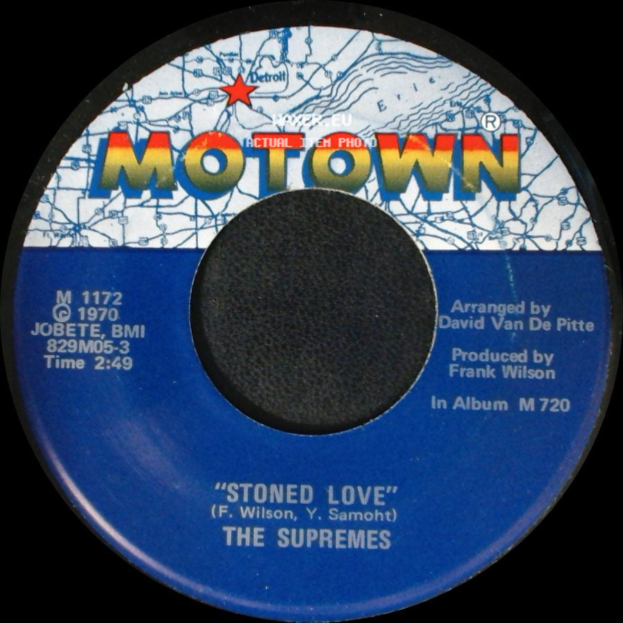 The Supremes - Shine On Me / Stoned Love side B