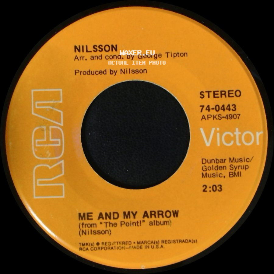 Nilsson - Are You Sleeping? / Me And My Arrow side B