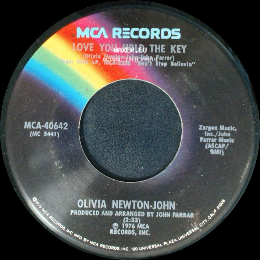 Olivia Newton-John - Love You Hold The Key / Every Face Tells A Story side A