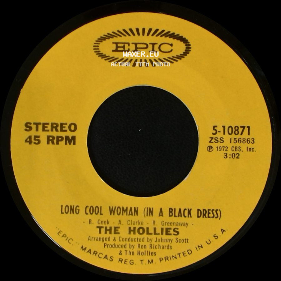 The Hollies - Look What We've Got / Long Cool Woman (In A Black Dress) side B