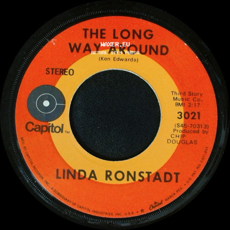 Linda Ronstadt - The Long Way Around / (She's A) Very Lovely Woman side A