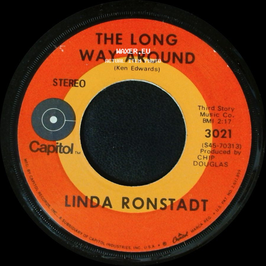 Linda Ronstadt - The Long Way Around / (She's A) Very Lovely Woman side A