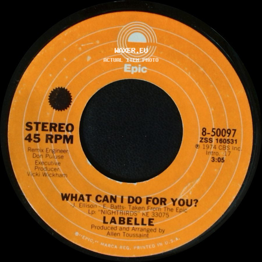 Labelle - What Can I Do For You? / Nightbird side A