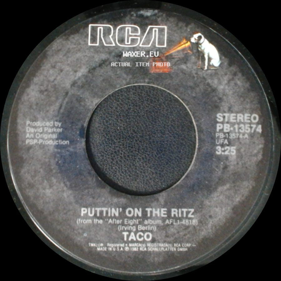 Taco - Puttin' On The Ritz / Livin' In My Dream World side A