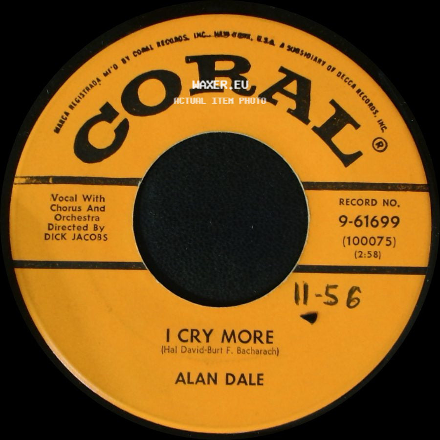 Alan Dale - I Cry More / The Test Of Time side A