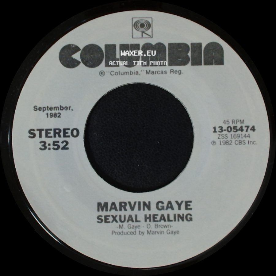 Marvin Gaye - Sexual Healing / Sexual Healing (Instrumental) side A