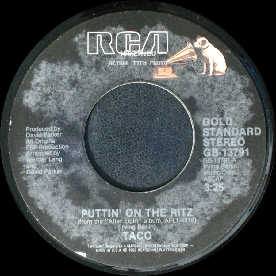 Taco - Puttin' On The Ritz / Cheek To Cheek side A