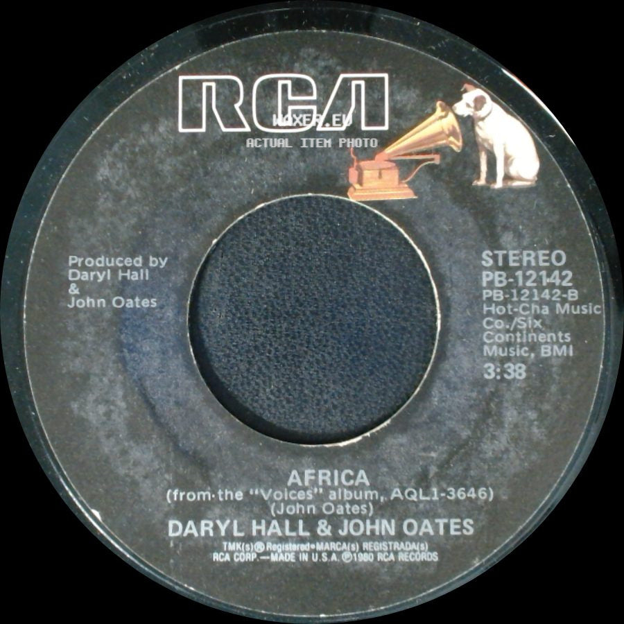 Daryl Hall & John Oates - Africa / Kiss On My List side A