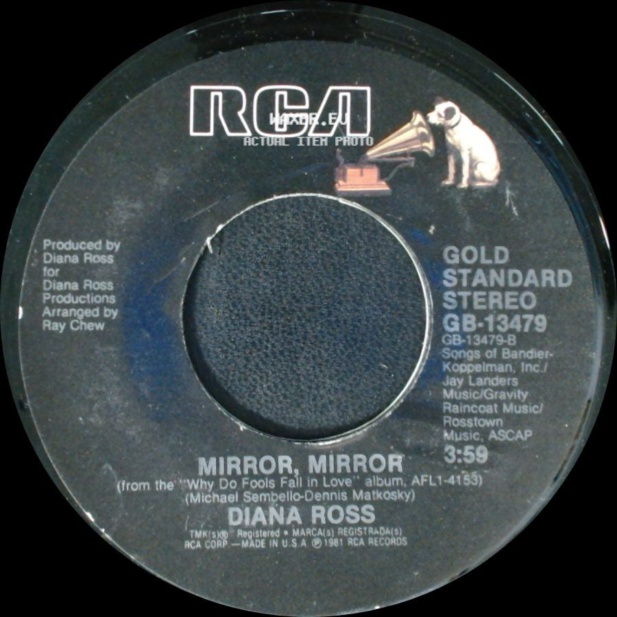 Diana Ross - Mirror, Mirror / Why Do Fools Fall In Love side A