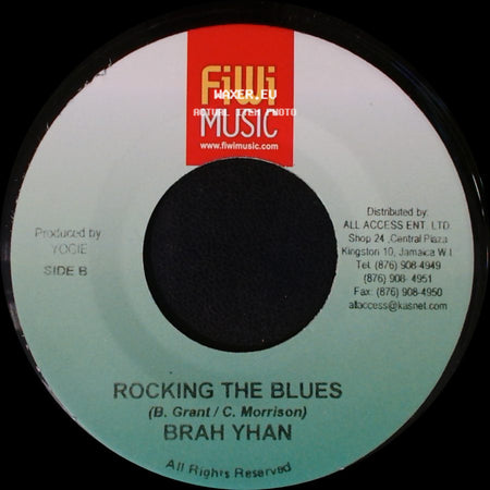 Kris Kelly / Brah Yhan - Hanky Panky / Rocking The Blues side B