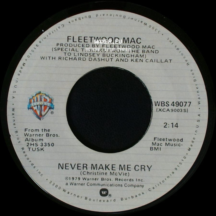 Fleetwood Mac - Tusk / Never Make Me Cry side B