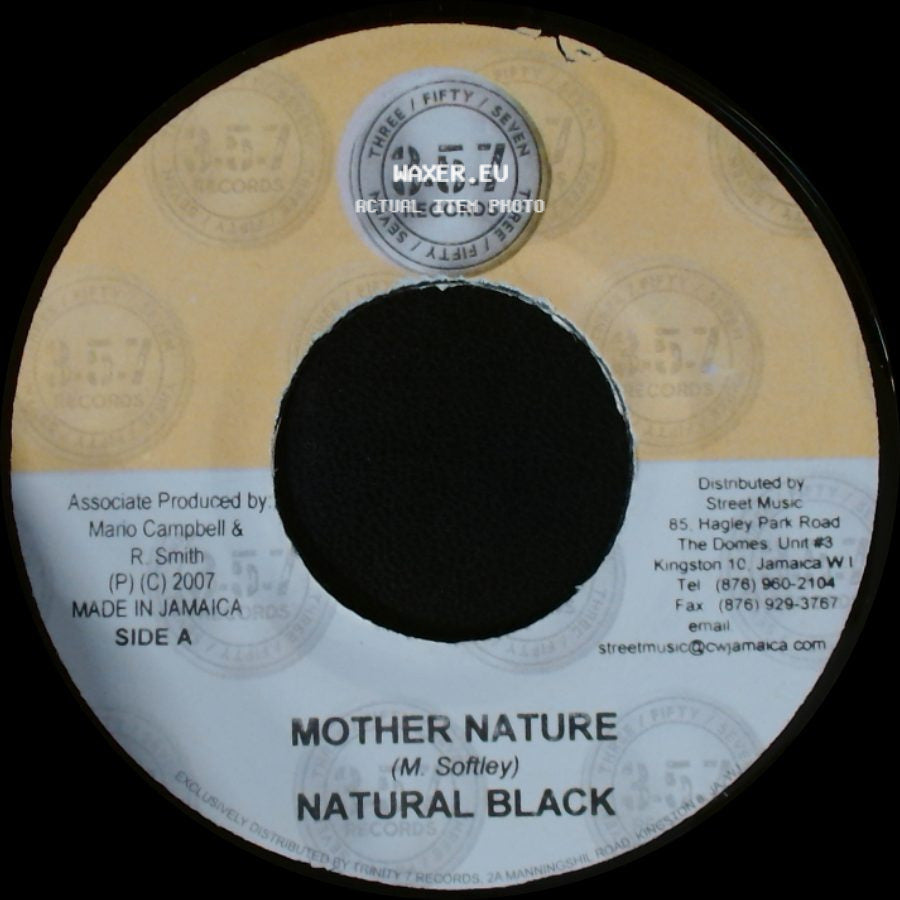 Natural Black - Mother Nature / Adam & Eve Instrumental side A