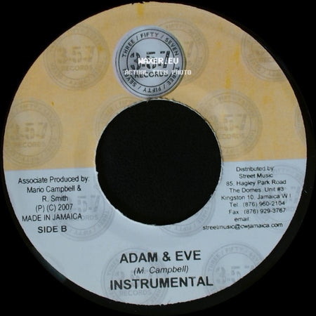 Natural Black - Mother Nature / Adam & Eve Instrumental side B