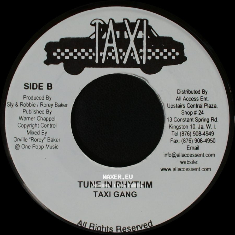 Bunny Ruggs & Third World / Taxi Gang - Love Is Blind / Tune In Rhythm side B