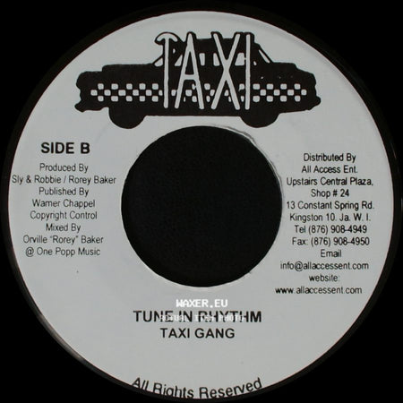 Bunny Ruggs & Third World / Taxi Gang - Love Is Blind / Tune In Rhythm side B