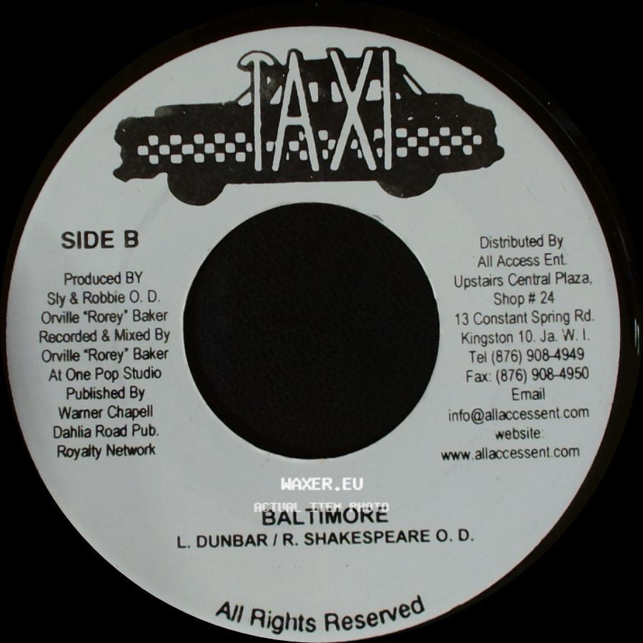 Conrad Crystal, Sugar Roy - Praise Him / Baltimore side B