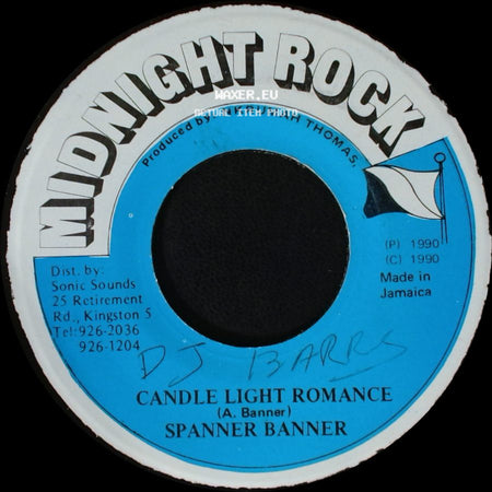 Spanner Banner / Firehouse Crew - Candle Light Romance / Version side A