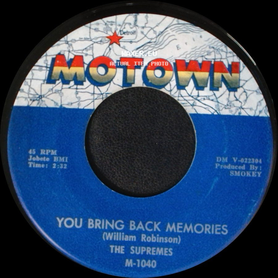 The Supremes - You Bring Back Memories / My Heart Can't Take It No More side A