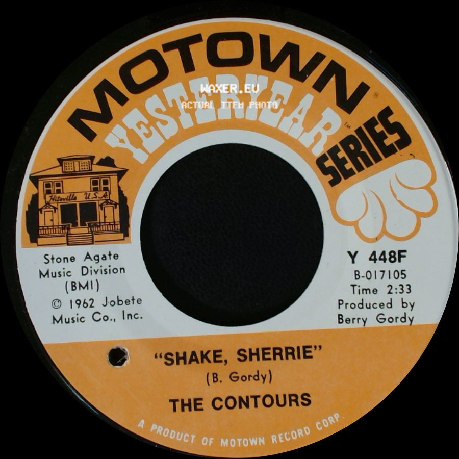 The Contours - Shake, Sherrie / Do You Love Me side A