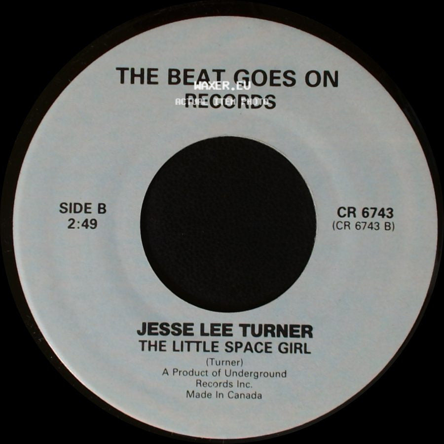 Jack Ross / Jesse Lee Turner - Cinderella / The Little Space Girl side B