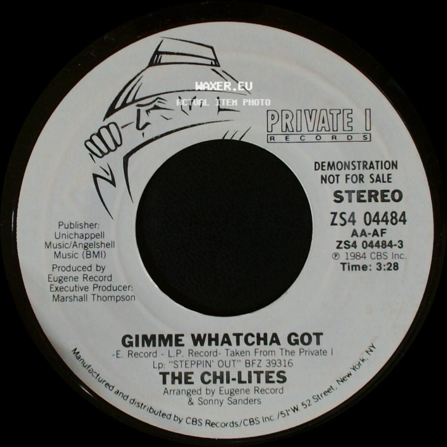 The Chi-Lites - Gimme Whatcha Got / Gimme Whatcha Got side A