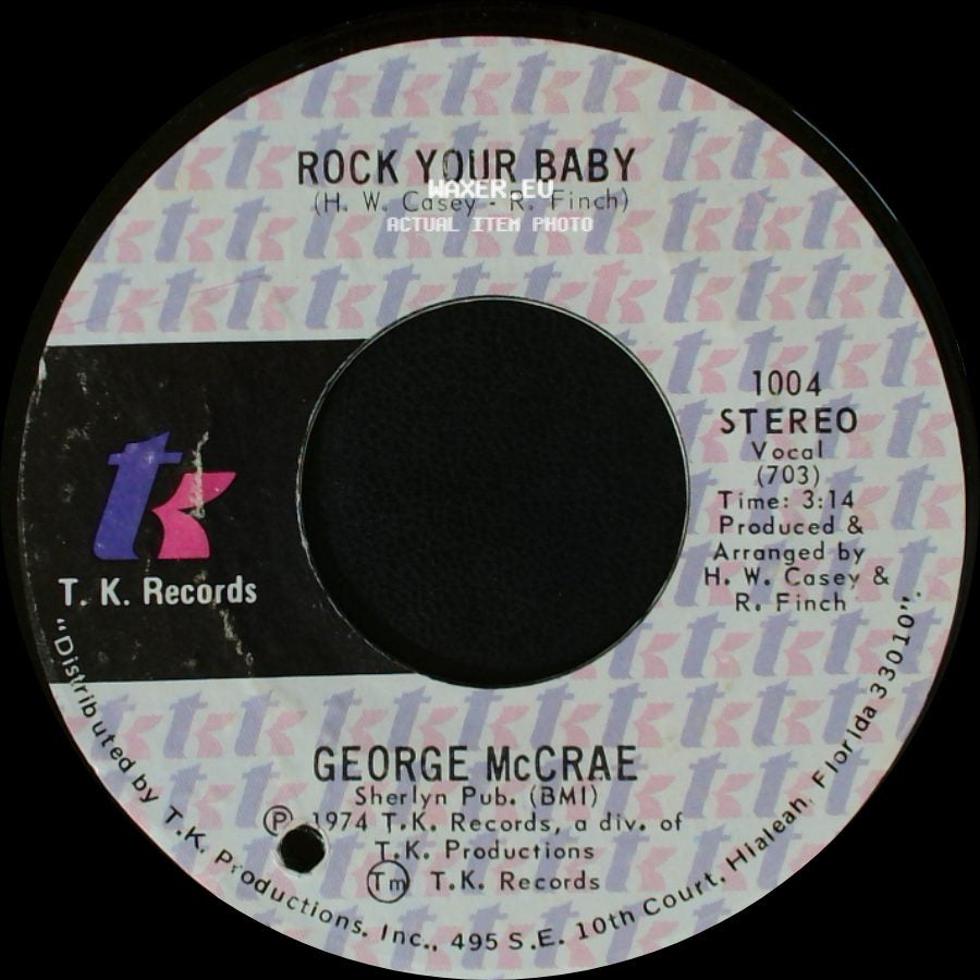 George Mccrae - Rock Your Baby (Part 2) / Rock Your Baby side B