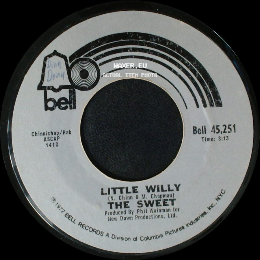 The Sweet - Man From Mecca / Little Willy side B