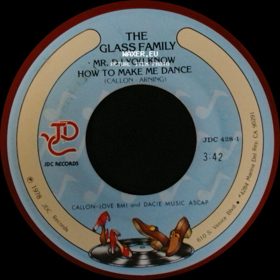 The Glass Family - Mr. Dj You Know How To Make Me Dance / No One Can Find Love side A