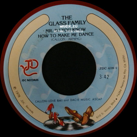 The Glass Family - Mr. Dj You Know How To Make Me Dance / No One Can Find Love side A