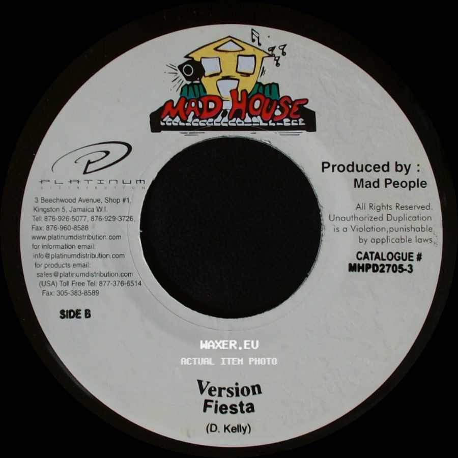 Elephant Man - Bad Man / Version Fiesta side B