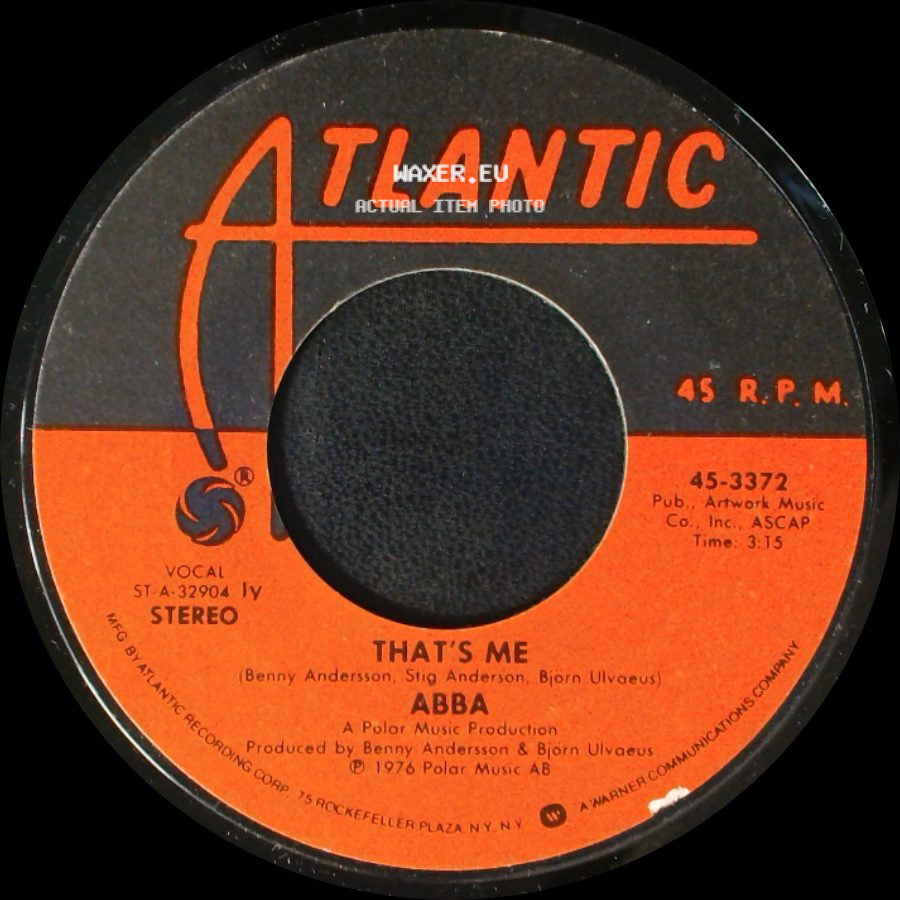 Abba - That's Me / Dancing Queen side A