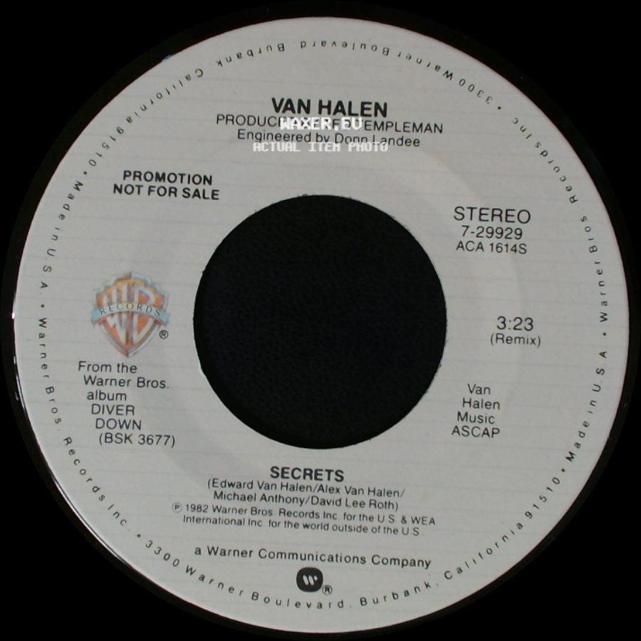 Van Halen - Secrets / Secrets side A