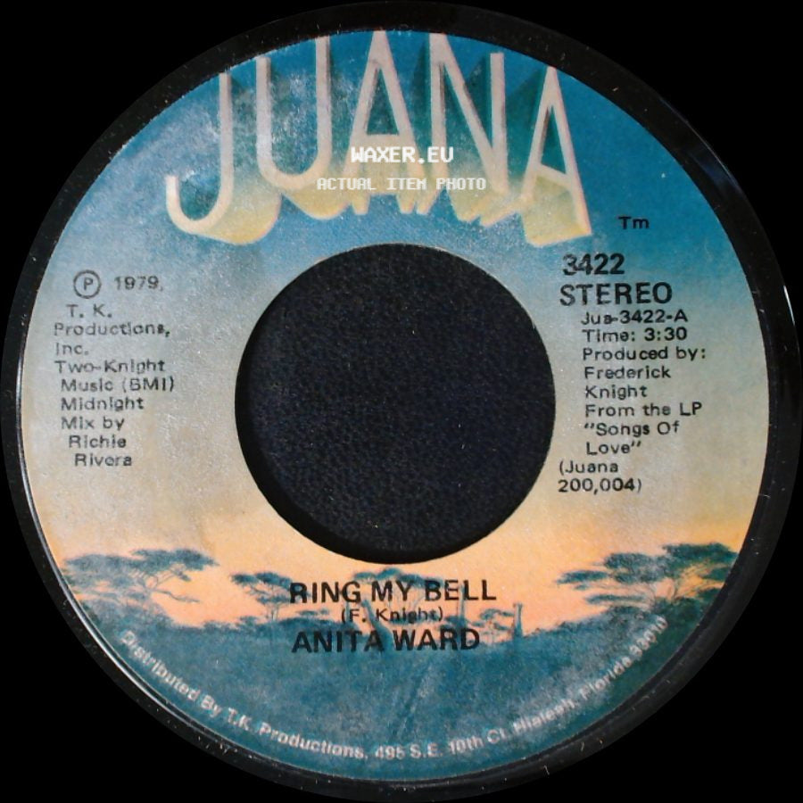 Anita Ward - Ring My Bell / If I Could Feel That Old Feeling Again side A