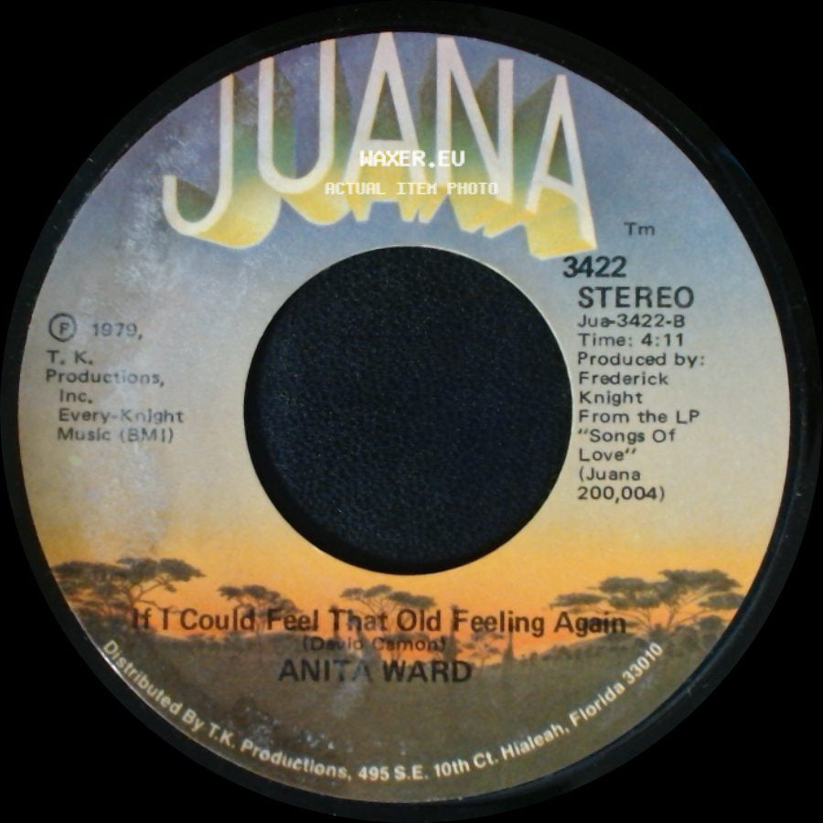 Anita Ward - Ring My Bell / If I Could Feel That Old Feeling Again side B