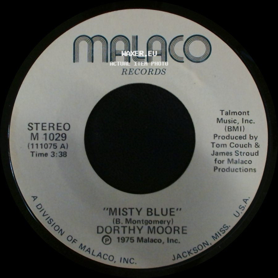 Dorthy Moore - Here It Is / Misty Blue side B