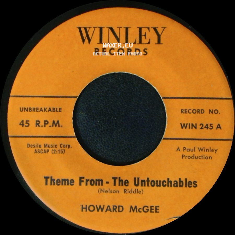 Howard Mcgee - Into Somethin / Theme From - The Untouchables side B