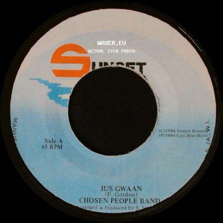 Chosen People Band - Jus Gwaan / Version side A