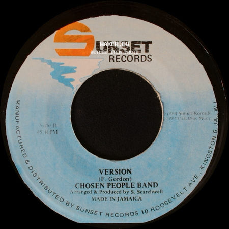 Chosen People Band - Jus Gwaan / Version side B