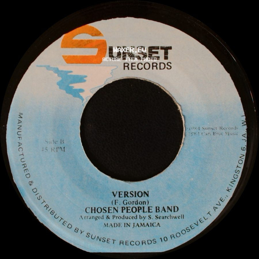 Chosen People Band - Jus Gwaan / Version side B