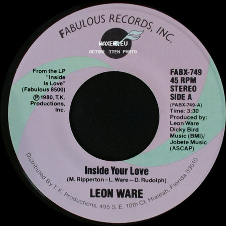 Leon Ware - Inside Your Love / Hungry side A