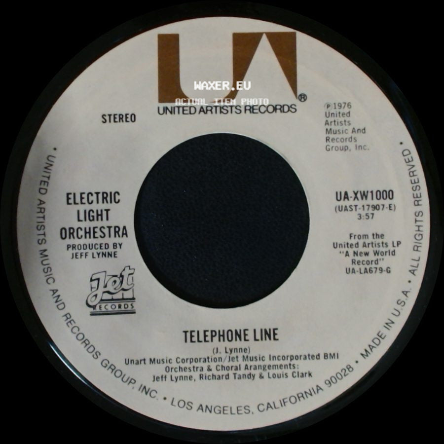 Electric Light Orchestra - Poorboy (The Greenwood) / Telephone Line side B