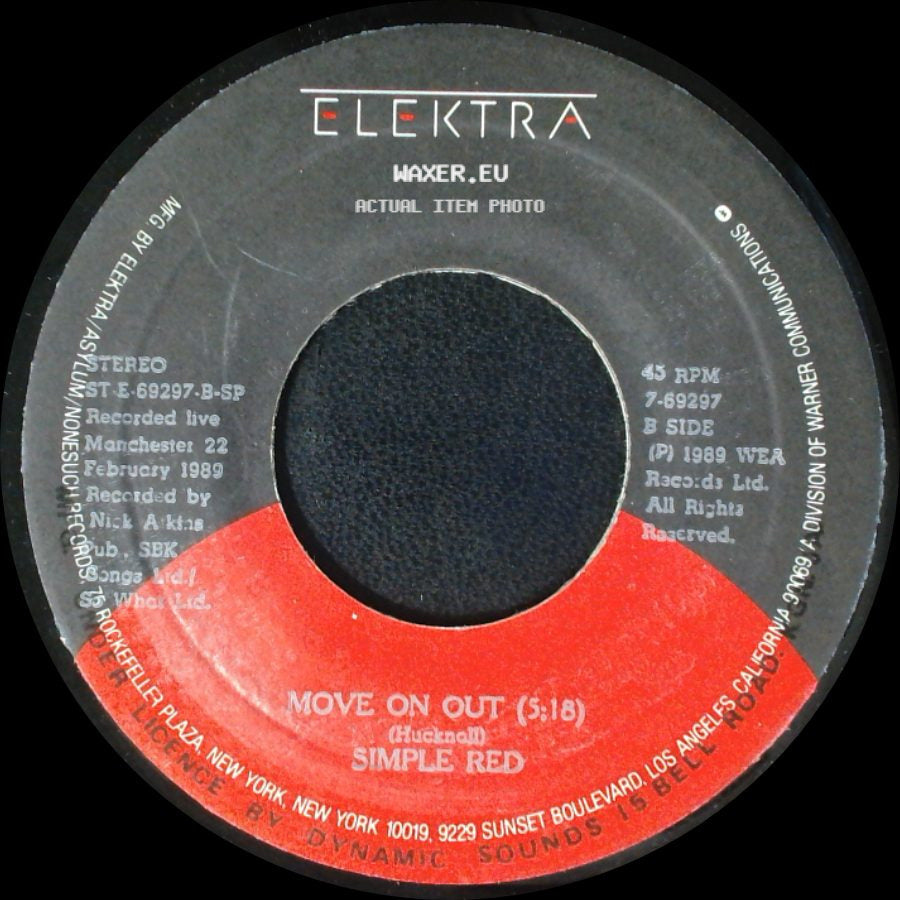 Simple Red - If You Don't Know Me By Now / Move On Out (5:18) side B